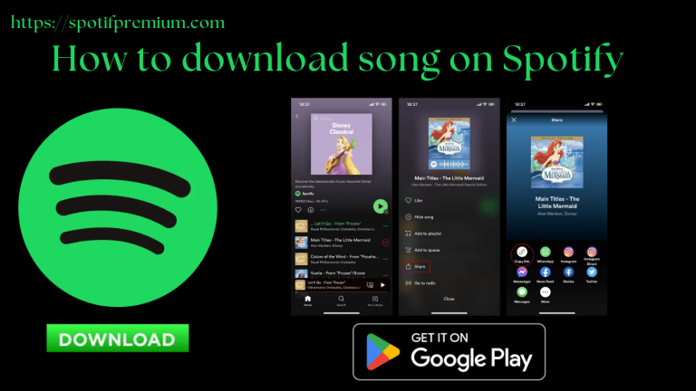How to download song on Spotify