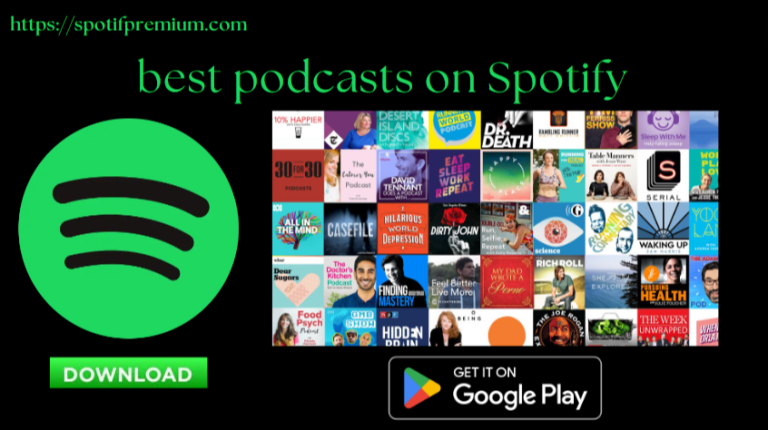 Best podcasts on Spotify